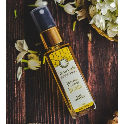 VATA Ayurvedic Air Freshener, Tuberose-Jasmine - Smudge Spray - MundoYoga Yoga Shop Specializing in Yoga