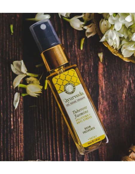 VATA Ayurvedic Air Freshener, Tuberose-Jasmine - Smudge Spray - MundoYoga Yoga Shop Specializing in Yoga