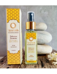 VATA Ayurvedic Air Freshener, Tuberose-Jasmine - Smudge Spray - MundoYoga Yoga Shop Specializing in Yoga 2
