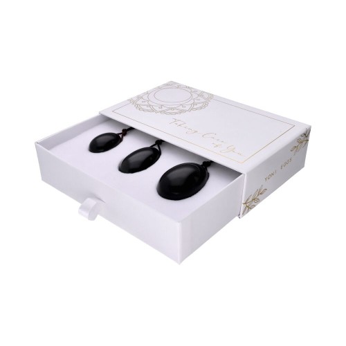 Huevos Yoni - Obsidiana - Salud Femenina - MundoYoga Tienda Especializada en Yoga