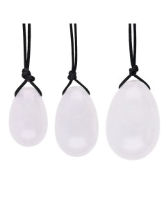 Huevos Yoni - Cuarzo Blanco - Salud Femenina - MundoYoga Tienda Especializada en Yoga 2