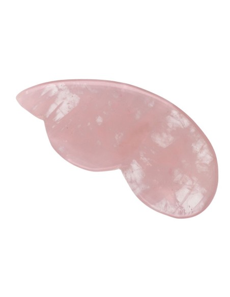 Masseur Gua Sha - Quartz Rose - MONDE DU BIEN-ÊTRE - MundoYoga Boutique de yoga spécialisée dans le yoga