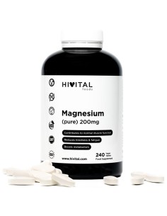 Magnesium (Pure) - 200mg - Nutritional Supplements - MundoYoga Yoga Shop Specializing in Yoga