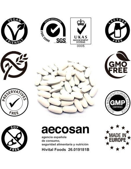 Magnesium (Pure) - 200mg - Nutritional Supplements - MundoYoga Yoga Shop Specializing in Yoga