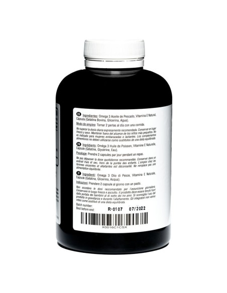 Omega 3 - 2000mg - Suplementos Nutricionales - MundoYoga Tienda Especializada en Yoga