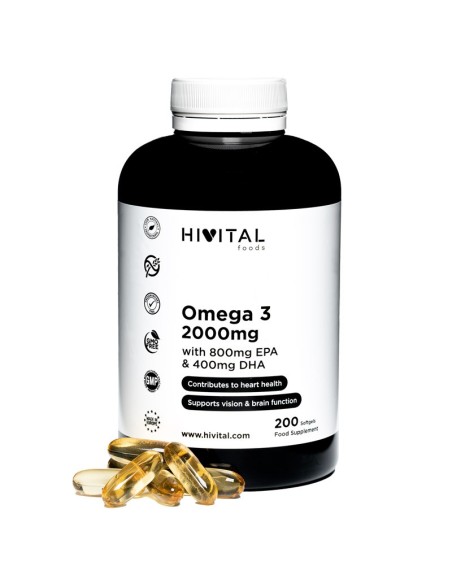 Omega 3 - 2000mg - Suplementos Nutricionales - MundoYoga Tienda Especializada en Yoga