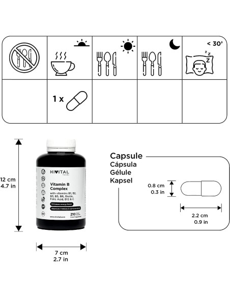 Complexo de vitaminas B - Suplementos Nutricionais - MundoYoga Loja de Yoga especializada em Yoga