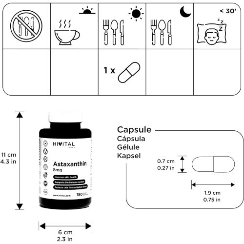 Astaxanthine - 8 mg - Suppléments Nutritionnels - MundoYoga Boutique de yoga spécialisée dans le yoga