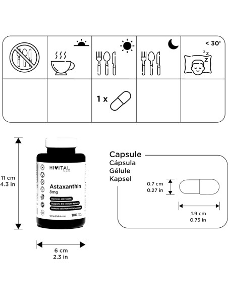 Astaxanthine - 8 mg - Suppléments Nutritionnels - MundoYoga Boutique de yoga spécialisée dans le yoga