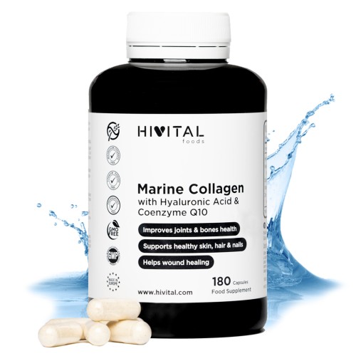 Colagénio marinho com ácido hialurónico