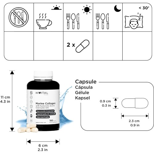 Colagénio marinho com ácido hialurónico - Suplementos Nutricionais - MundoYoga Loja de Yoga especializada em Yoga