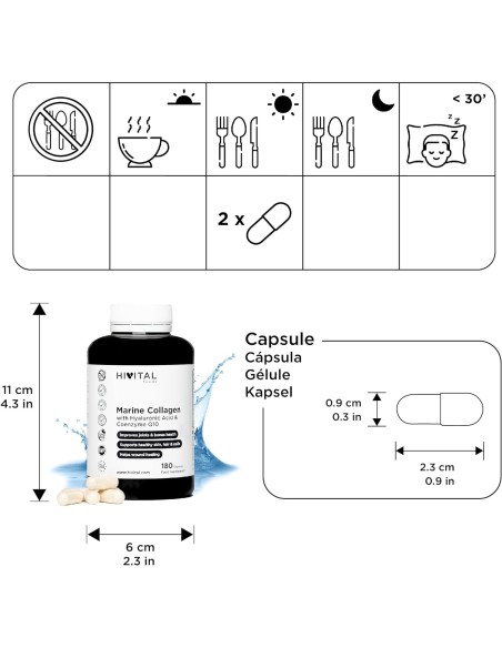 Colagénio marinho com ácido hialurónico - Suplementos Nutricionais - MundoYoga Loja de Yoga especializada em Yoga