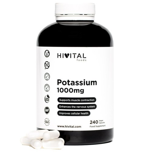 Potasio - 1000mg - Suplementos Nutricionales - MundoYoga Tienda Especializada en Yoga