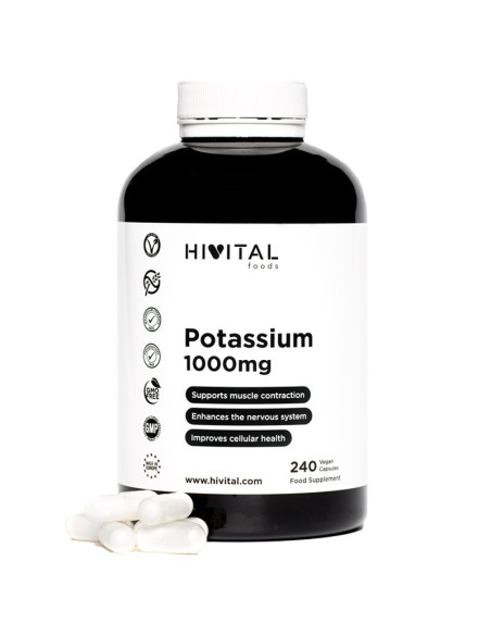 Potasio - 1000mg - Suplementos Nutricionales - MundoYoga Tienda Especializada en Yoga
