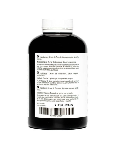 Potasio - 1000mg - Suplementos Nutricionales - MundoYoga Tienda Especializada en Yoga