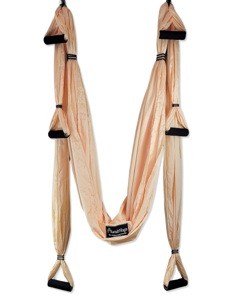 Columpio Aero Yoga - Champagne Rosé - Unicolor - MundoYoga Tienda Especializada en Yoga