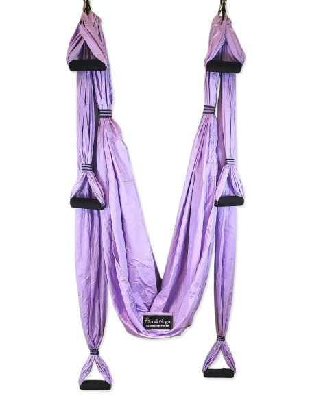 Yogaschaukel für Aerial Yoga - MAUVE - Yogaschaukeln einfarbig - MundoYoga Yoga Shop, spezialisiert auf Yoga