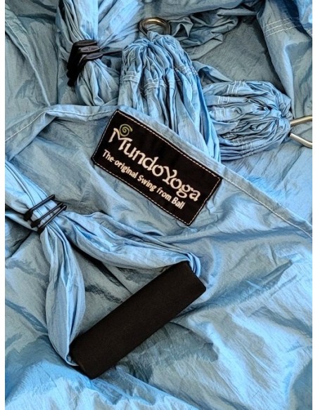Balancelle AeroYoga - ICE BLUE - Unicolore - MundoYoga Boutique de yoga spécialisée dans le yoga
