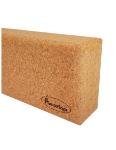 Ladrillo de Corcho Slim (Formato Fino) - 23 x 12 x 6,5 cm - 470g - MundoYoga Tienda Especializada en Yoga 2