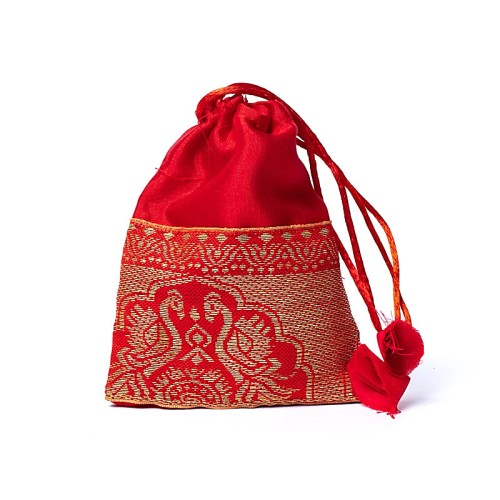 Tulsi-Mala mit Thulit/Rosenquarz AA-Qualität