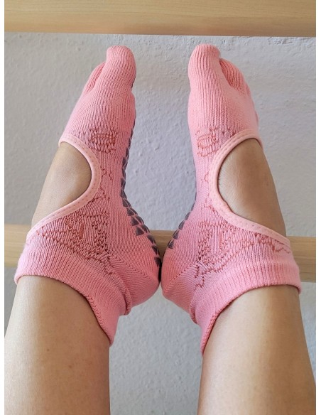 Meias com dedos dos pés Lola Flamingo - MundoYoga