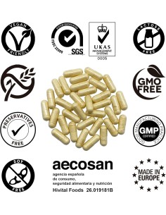 Melatonina Complex, 120 cápsulas veganas 2