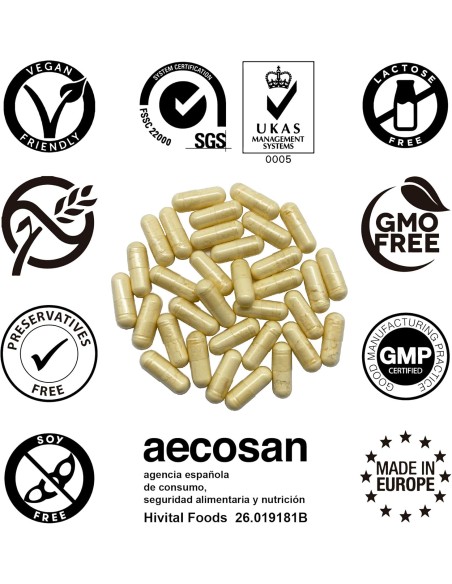 Melatonina Complex, 120 cápsulas veganas