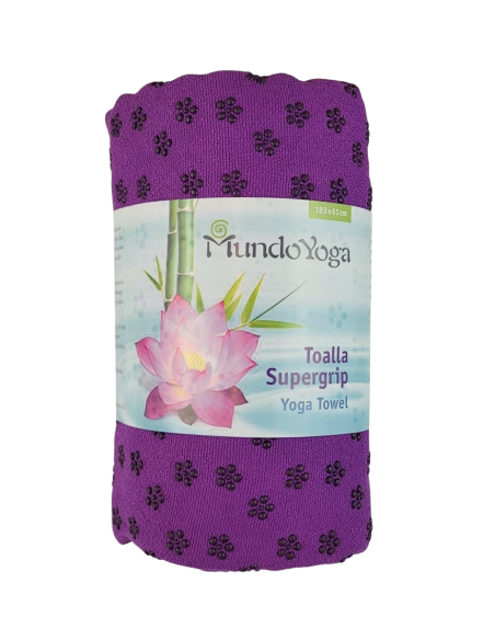 Supergrip towel for Yoga