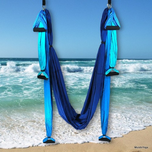 Balancelle AeroYoga - OCÉANO - Multicolore - MundoYoga Boutique de yoga spécialisée dans le yoga