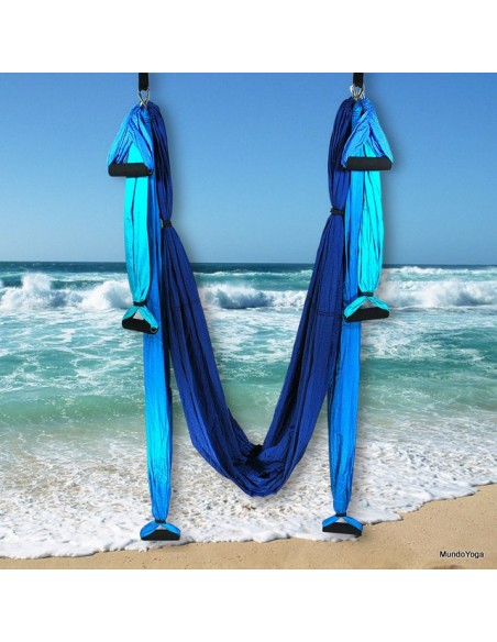 Balancelle AeroYoga - OCÉANO - Multicolore - MundoYoga Boutique de yoga spécialisée dans le yoga
