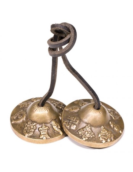 Tingshas Symboles sacrés - Monde Méditation - MundoYoga Boutique de yoga spécialisée dans le yoga