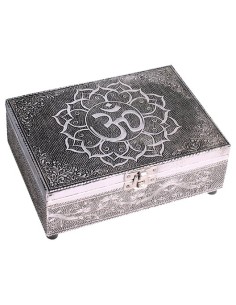 Box OM, Farbe Silber - Andere - MundoYoga Yoga Shop, spezialisiert auf Yoga