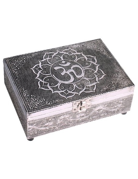 Box OM, Farbe Silber - Andere - MundoYoga Yoga Shop, spezialisiert auf Yoga