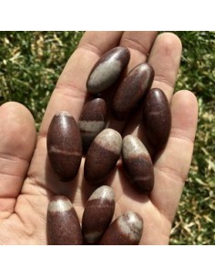 Pierres Shiva Lingam , set de 5 - Accessoires - MundoYoga Boutique de yoga spécialisée dans le yoga