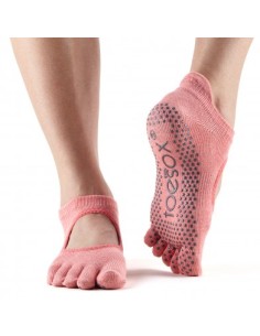 Bellarina com dedos - Melão - Toesox com dedos - MundoYoga Loja de Yoga especializada em Yoga