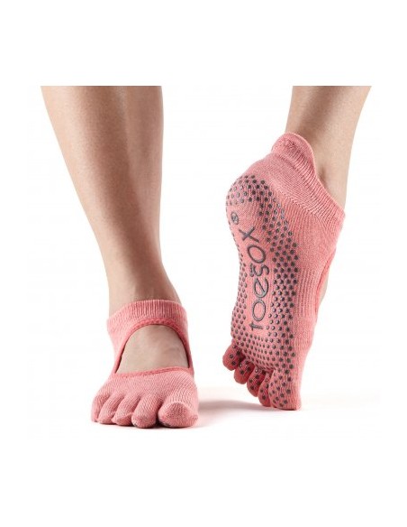 Bellarina com dedos - Melão - Toesox com dedos - MundoYoga Loja de Yoga especializada em Yoga