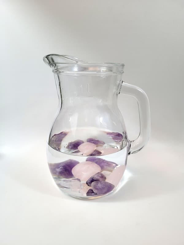 Piedras preciosas para vitalizar el agua